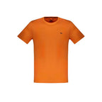 Harmont & Blaine Arancione Cotton Men T-Shirt