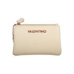 Mario Valentino Beige Polyethylene Women Wallet