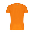 Trussardi Arancione Cotton Men T-Shirt