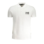 Cavalli Class "Bianco Cotton Men's Polo Shirt"