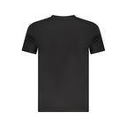Cavalli Class Black Cotton Men T-Shirt