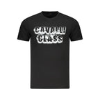 Cavalli Class Black Cotton Mens T-Shirt