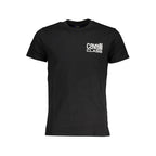 Cavalli Class Black Cotton Men T-Shirt