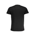 Cavalli Class Black Cotton Men T-Shirt