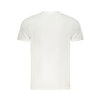 Cavalli Class Bianco Cotton Men T-Shirt