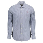 U.S. POLO ASSN. Blue Cotton Men's Shirt