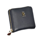 Tommy Hilfiger Blue Polyurethane Women Wallet