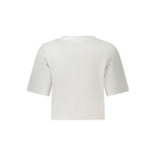 Fila White Organic Cotton Women T-Shirt