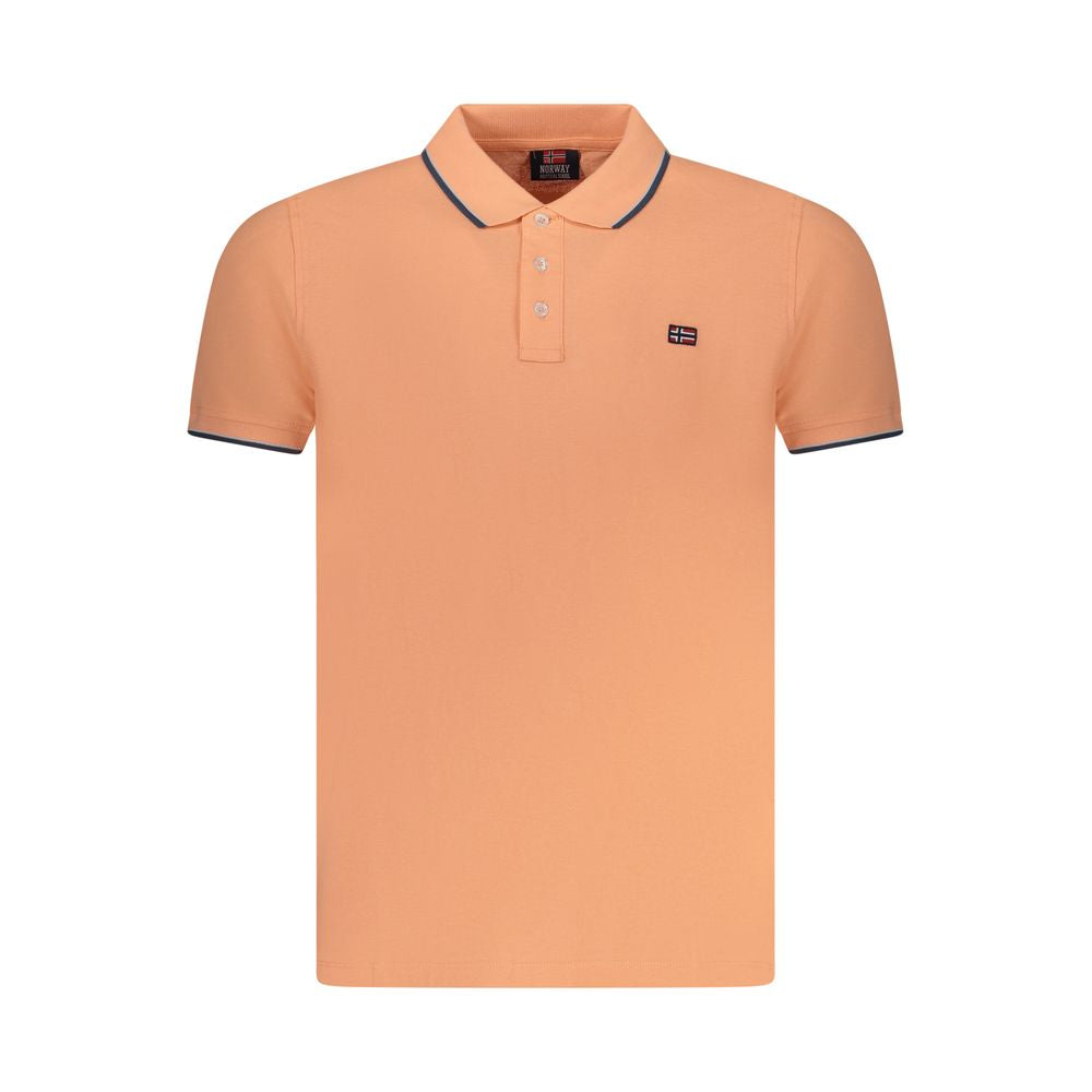 Norway 1963 Pink Cotton Men's Polo Shirt