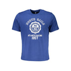 North Sails Blue Cotton Men T-Shirt