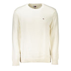 Tommy Hilfiger White Cotton Men's Sweater