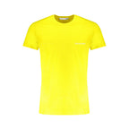 Trussardi Yellow Cotton Men's T-Shirt