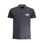 Cavalli Class Blu Cotton Men Polo