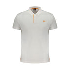 Norway 1963 White Cotton Men Polo Shirt