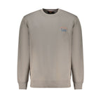 Lee Grigio Cotton Men Sweatshirt