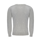Cavalli Class Grigio Viscosa Men's Sweater