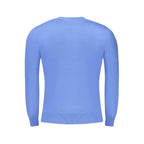 Cavalli Class Blu Viscosa Men Sweater