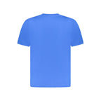 North Sails Blue Cotton Men T-Shirt