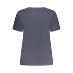 Pepe Jeans Blue Sustainable Cotton Women T-Shirt