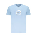 Trussardi Azzurro Cotton Men T-Shirt