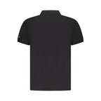 Trussardi Black Cotton Men Polo