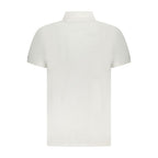 Cavalli Class White Cotton Mens Polo Shirt