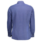 U.S. POLO ASSN. Blue Cotton Men's Shirt