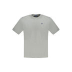 North Sails Grigio Cotton Men T-Shirt