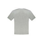 North Sails Grigio Cotton Men T-Shirt