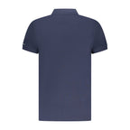 Trussardi Blu Cotton Men Polo