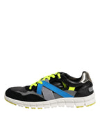 Dolce & Gabbana Multicolor Lace Up Low Top Men Sneakers Shoes