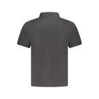 North Sails Black Cotton Mens Polo Shirt