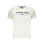 North Sails Bianco Cotton Men T-Shirt