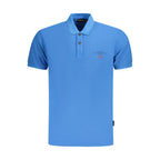 Napapijri Blu Cotton Mens Polo