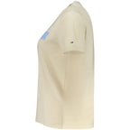 Tommy Hilfiger Beige Cotton Women T-Shirt