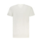 Tommy Hilfiger White Cotton Men T-Shirt