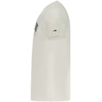 Tommy Hilfiger White Cotton Men's T-Shirt