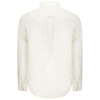 Tommy Hilfiger White Cotton Men Shirt