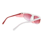 Guess White Plastic Sunglasses