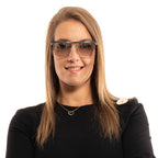 Marciano by Guess Silver Metal Sunglasses