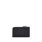 Valentino Garavani Black Calf Leather Bos Taurus Wallet