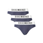 Bikkembergs Blu Polyester Men Underwear