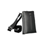 Calvin Klein Black Polyurethane Men Shoulder Bag