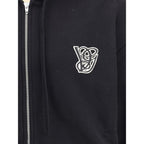 Valentino Black Cotton Sweatshirt