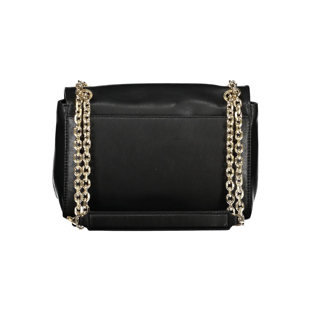 Calvin Klein Black Polyurethane Women's Handbag