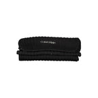 Calvin Klein Black Cotton Women Scarf