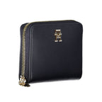 Tommy Hilfiger Blue Polyurethane Women Wallet