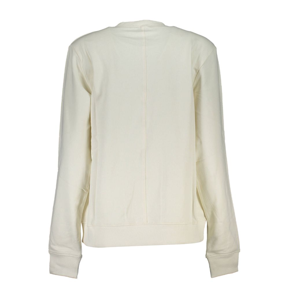 North Sails Bianco Cotton Women Sweatshirt