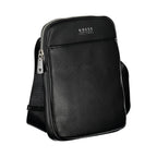 Guess Jeans Nero Poliuretano Men Shoulder Bag