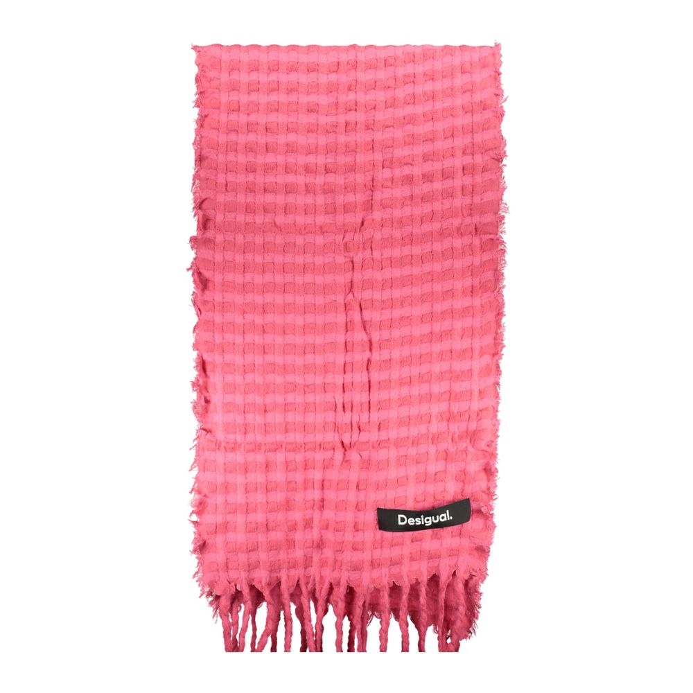Desigual Rosa Poliammide Women Scarf